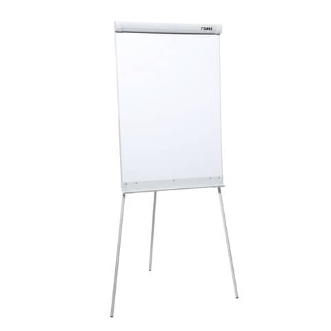 Lavagna a fogli mobili Personale Flip Chart Dahle con treppiedi 68x92 cm grigio R096010